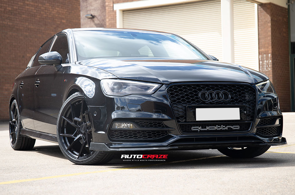 AUDI A3 KING VORTEX GLOSS BLACK 