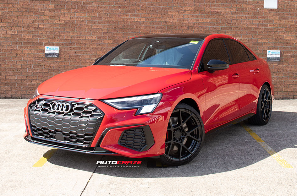 AUDI S3 ROTIFORM KPS MATTE BLACK 