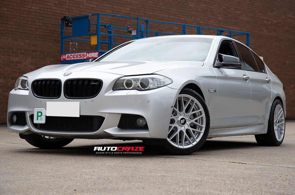 BMW 5 SERIES ROTIFORM RSE SILVER