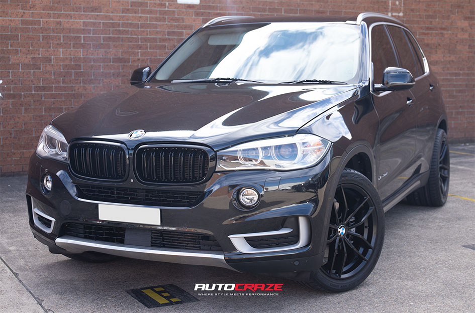 BMW X5 NICHE VOSSO SATIN BLACK