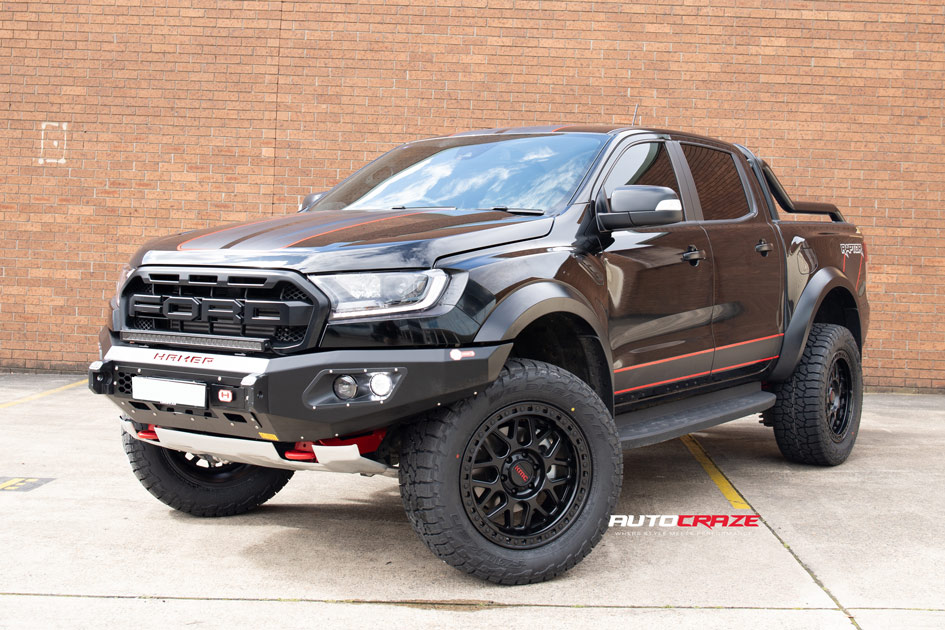 Ford Ranger Raptor KMC GRS Wheels 