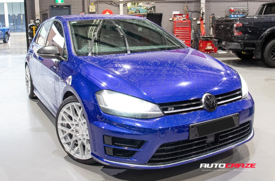VOLKSWAGEN GOLF R ROTIFORM BLQ SILVER MACHINED FACE