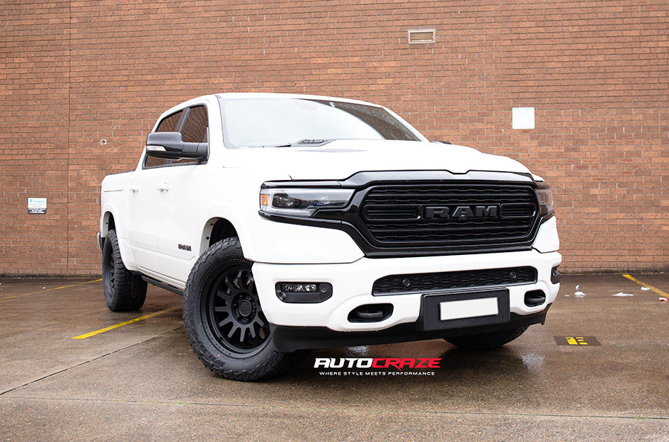 DODGE RAM BLACK RHINO RAPID MATTE BLACK
