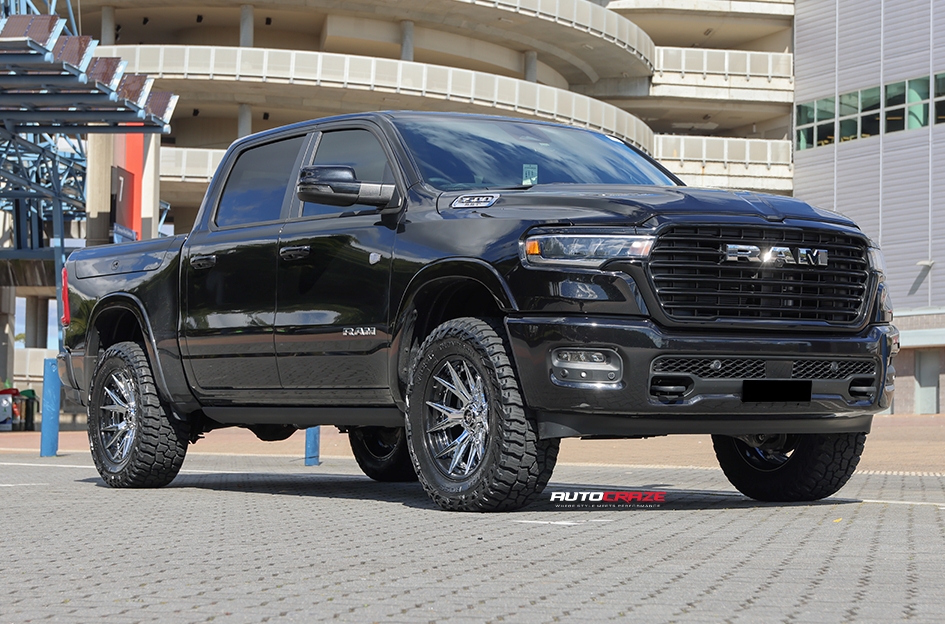 DODGE RAM FUEL CATALYST PLATINUM W/ CHROME LIP