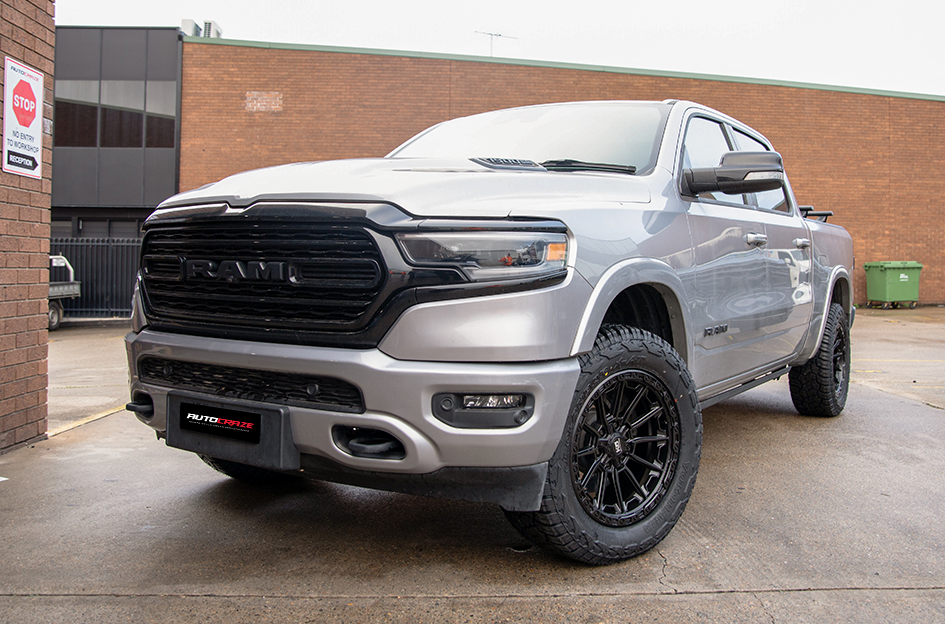 DODGE RAM KING WARRIOR SATIN BLACK