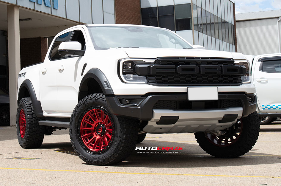 FORD RANGER RAPTOR NEXT GEN FUEL CYCLE CANDY RED
