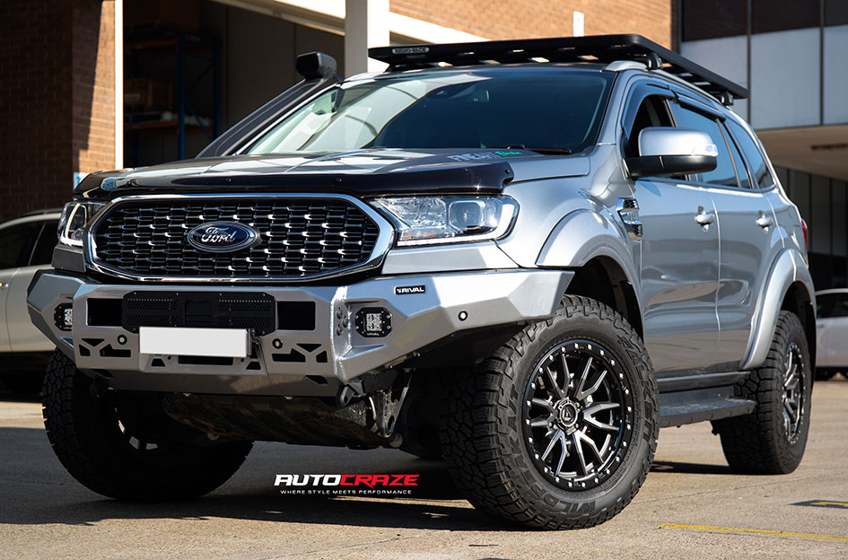 FORD EVEREST FUEL REBEL MATTE GUNMETAL