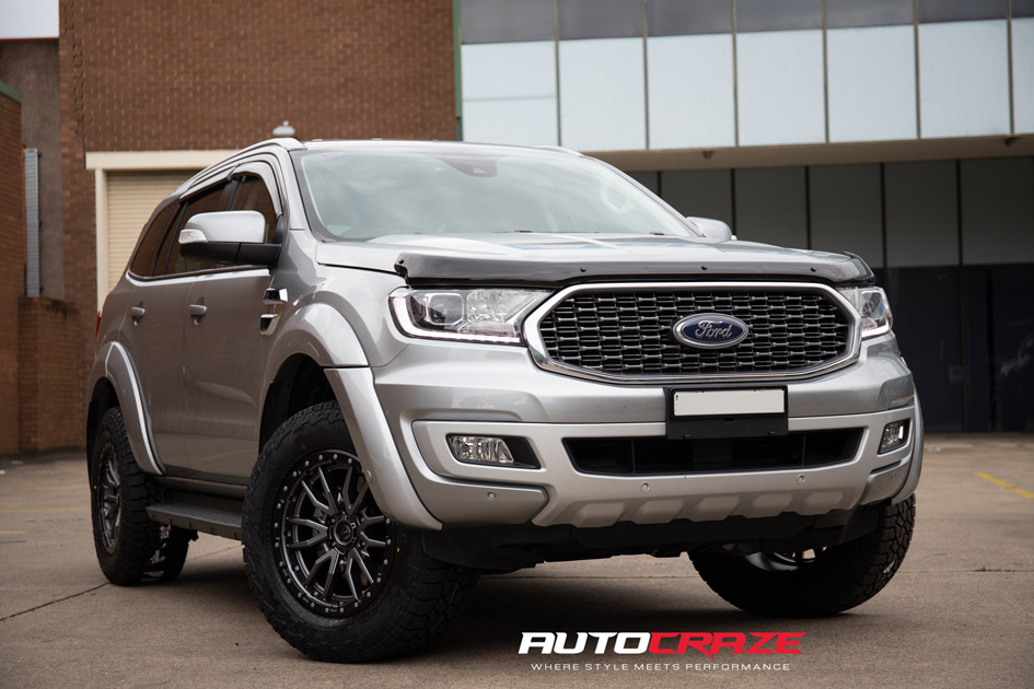 Ford Everest Fuel Rebel Wheels