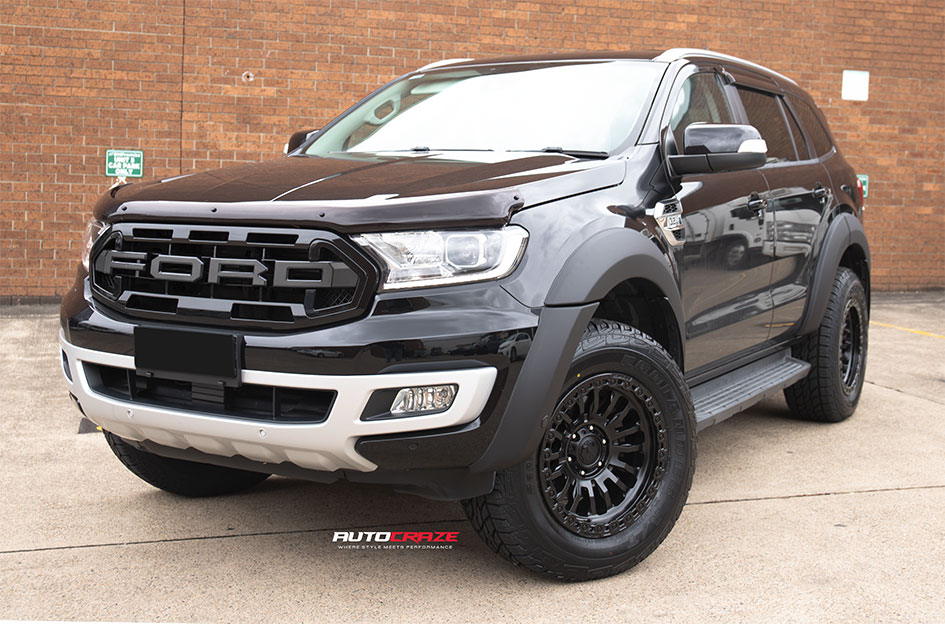 FORD EVEREST FUEL RINCON MATTE BLACK