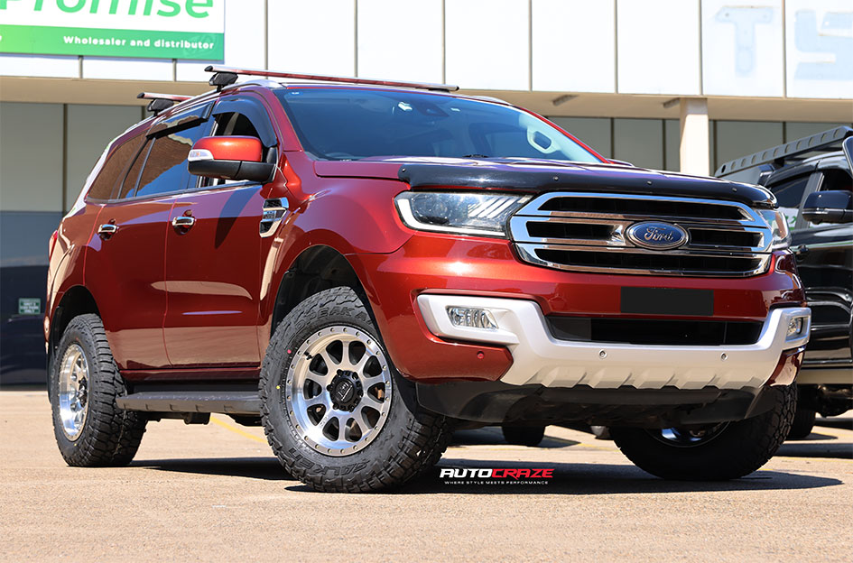 FORD EVEREST KING HURRICANE II GUNMETAL MACHINED