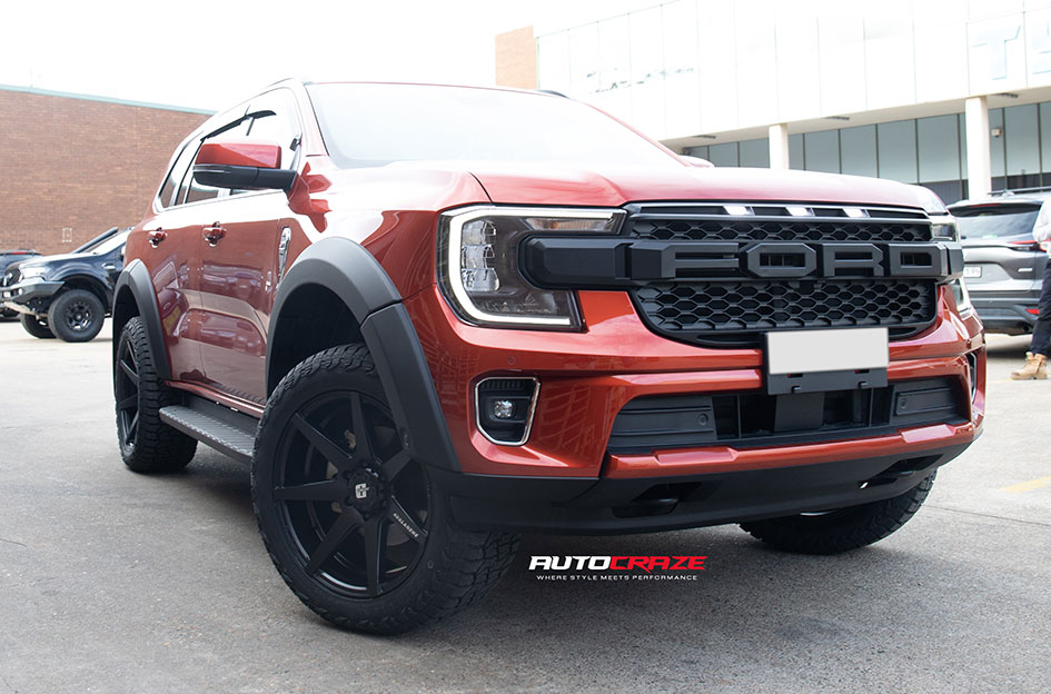 FORD EVEREST NEXT GEN DIESEL AVALANCHE MATT BLACK