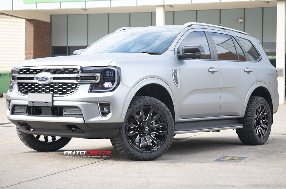 FORD EVEREST NEXT GEN FUEL BLITZ GLOSS BLACK MILLED 