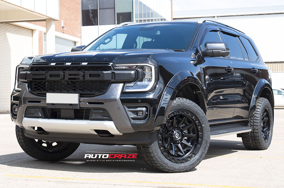 FORD EVEREST NEXT GEN FUEL COVERT MATTE BLACK