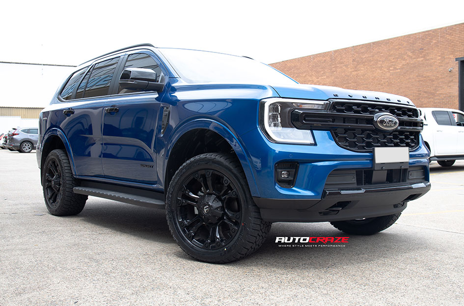 FORD EVEREST NEXT-GEN FUEL VAPOR MATTE BLACK 