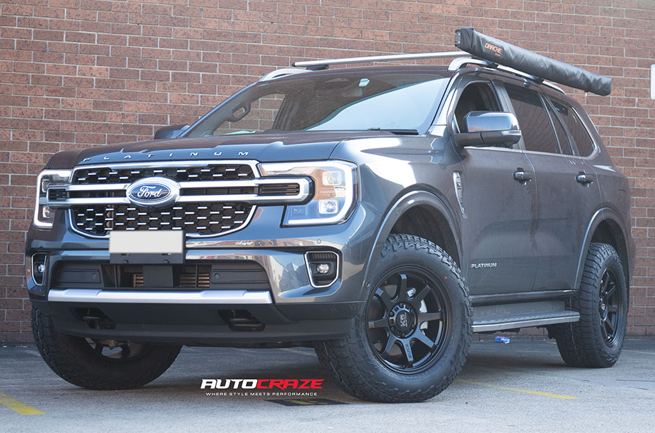 FORD EVEREST NEXT GEN KING GRAPPLER SATIN BLACK