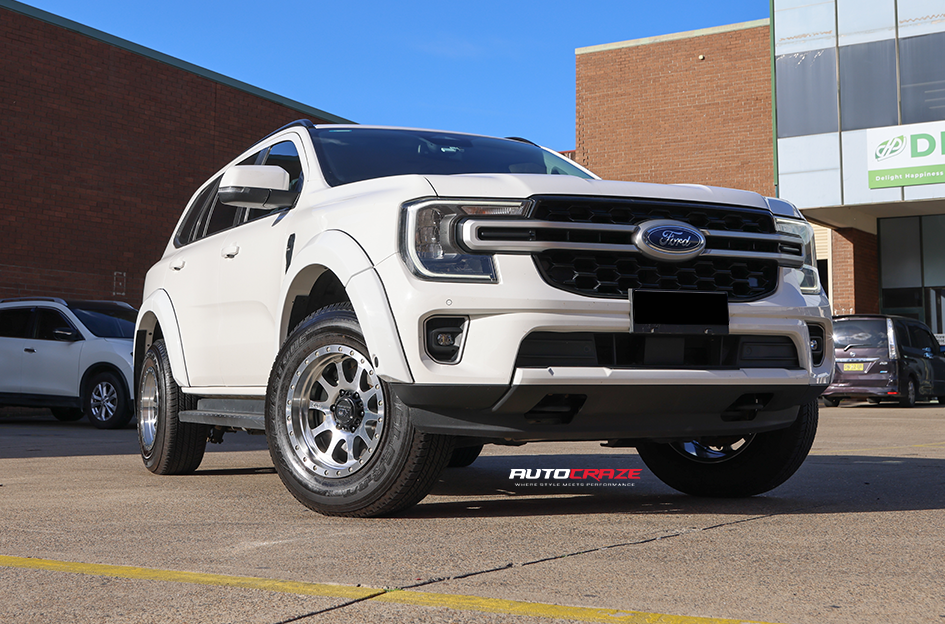 FORD EVEREST NEXT GEN KING HURRICANE II GUNMETAL MACHINED