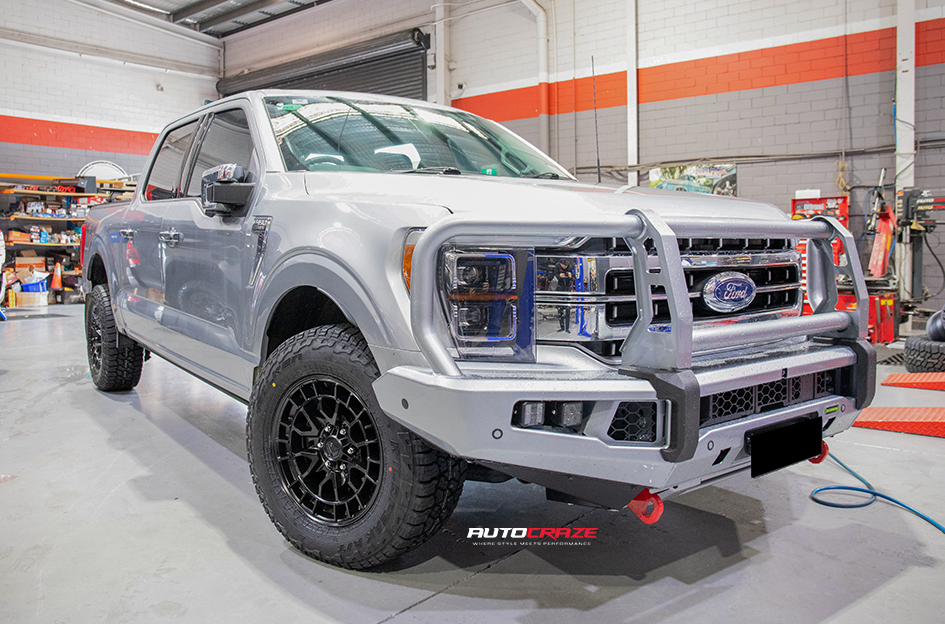 FORD F150 FUEL REVOLT MATTE BLACK
