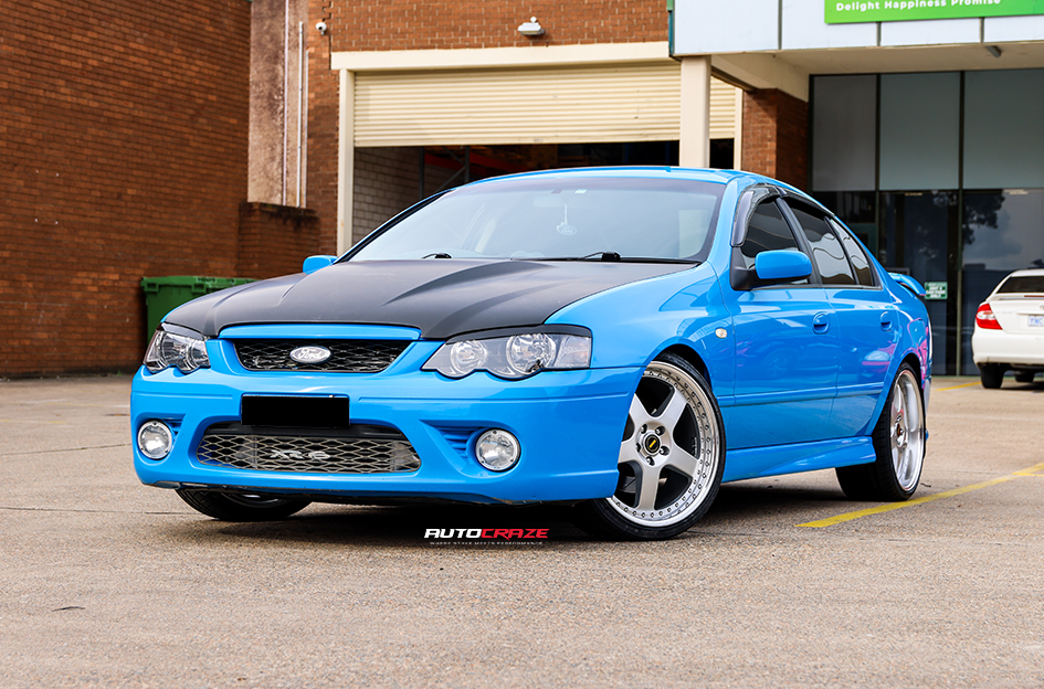 FORD FALCON SIMMONS FR1 SILVER POLISH LIP