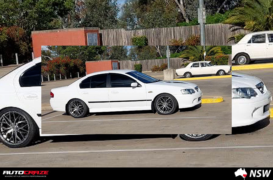 FORD FALCON ROH RF4 GUN METAL MACHINED FACE 