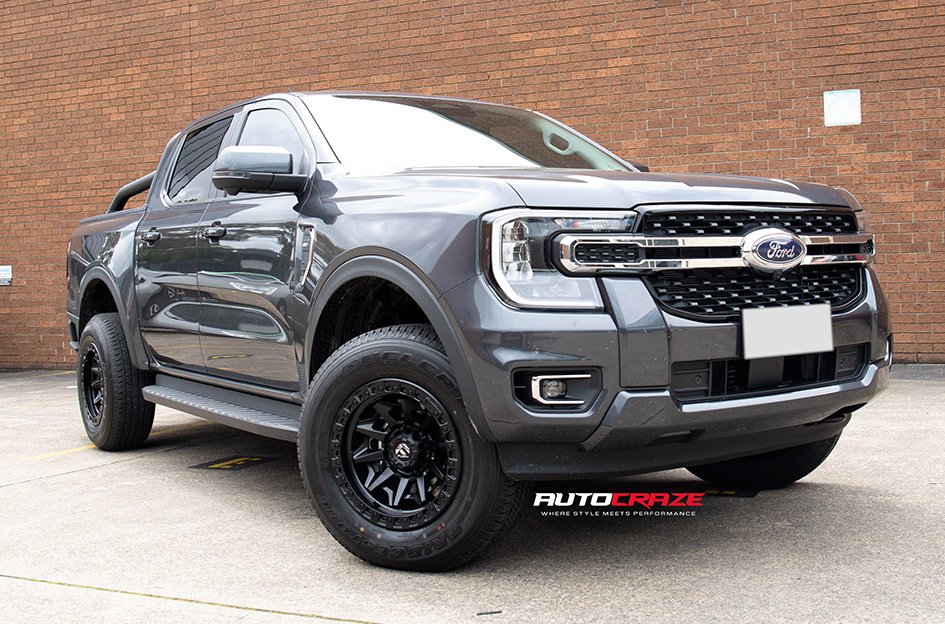 FORD RANGER NEXT-GEN FUEL COVERT MATTE BLACK 