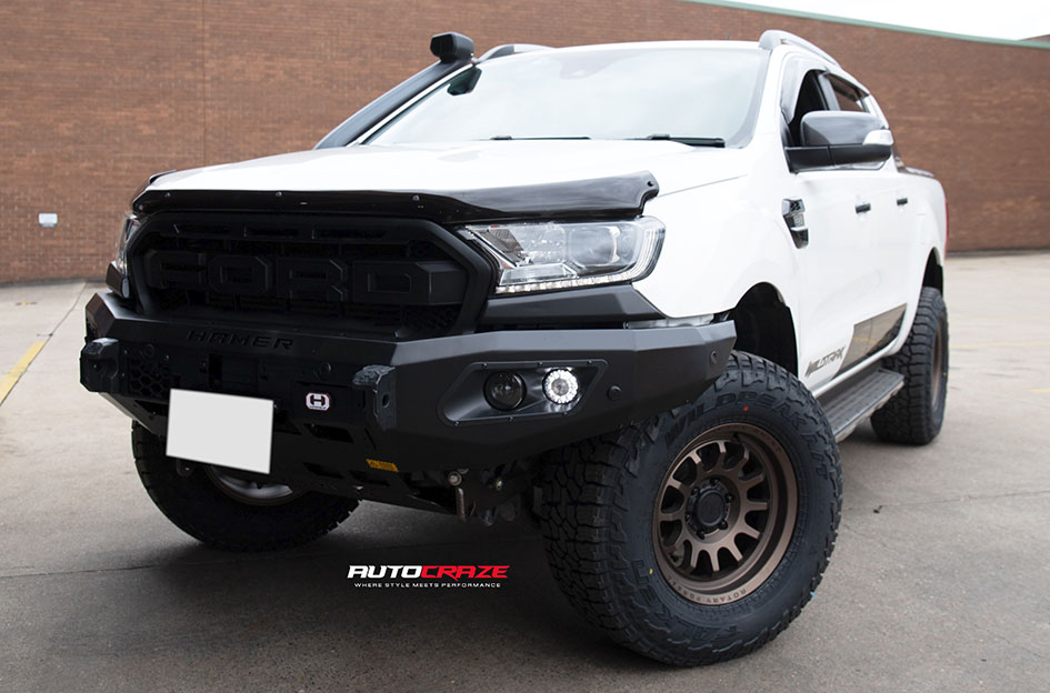 FORD RANGER BLACK RHINO RAPID BRONZE