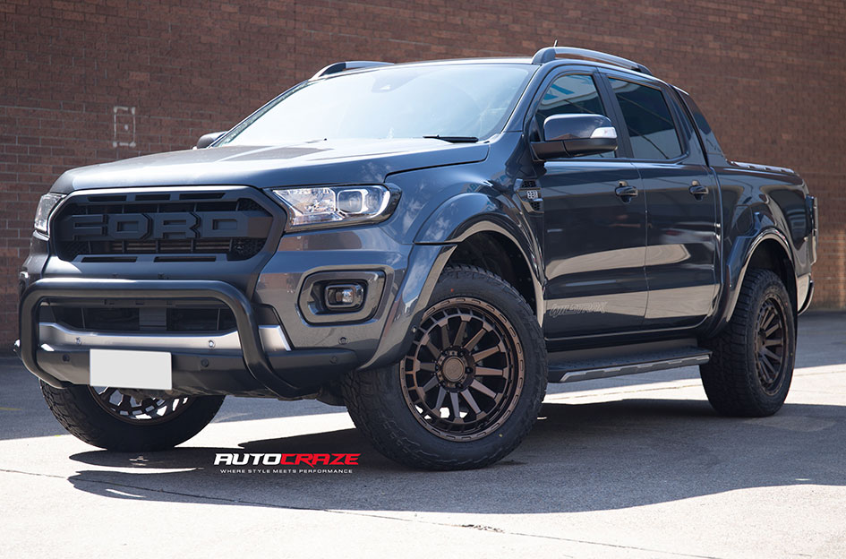 FORD RANGER BLACK RHINO RAPID BRONZE