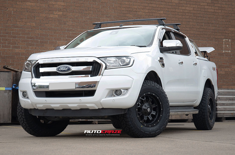 FORD RANGER DIESEL HURRICANE BLACK MATT 