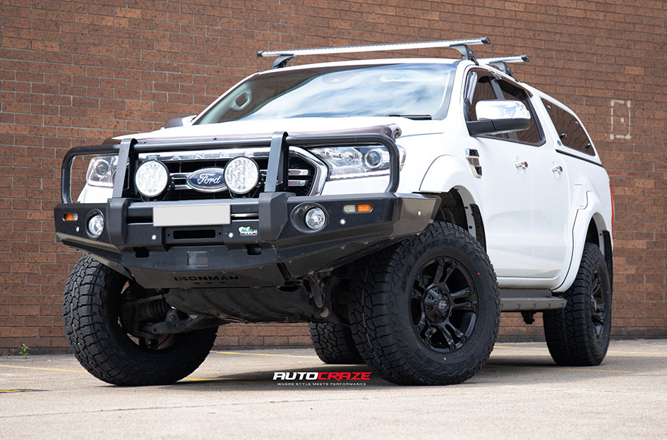 FORD RANGER DIESEL BROOKLYN MATT BLACK