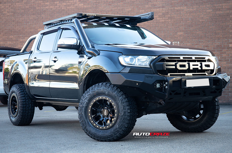 FORD RANGER DIRTY LIFE DT1 MATTE BLACK
