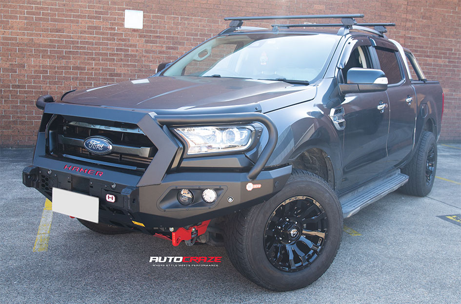 FORD RANGER FUEL BLITZ GLOSS BLACK 
