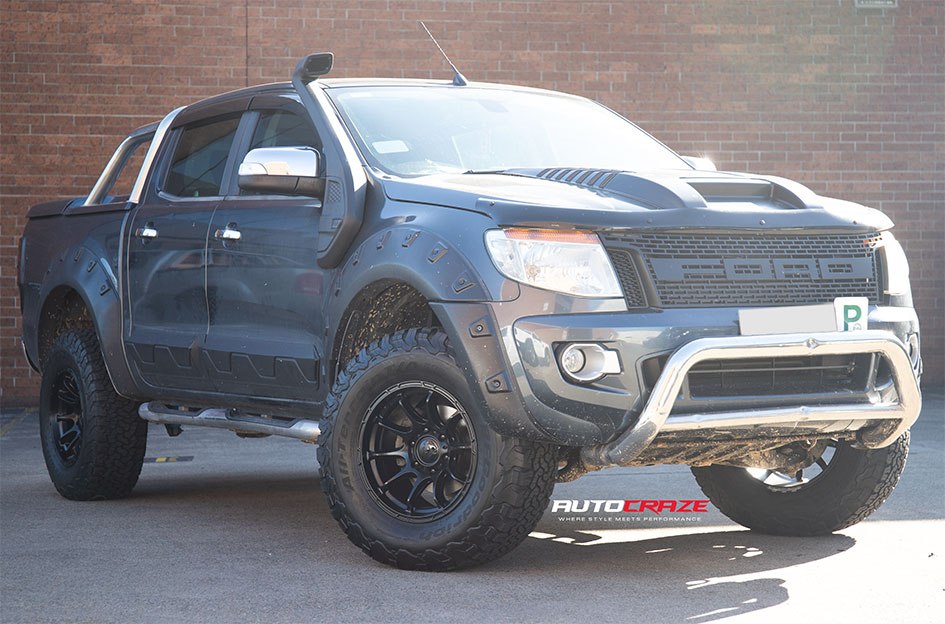 FORD RANGER FUEL VARIANT MATTE BLACK