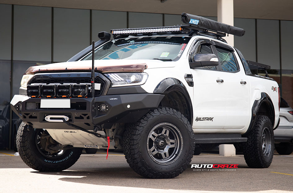 FORD RANGER FUEL OXIDE MATTE GUNMETAL 
