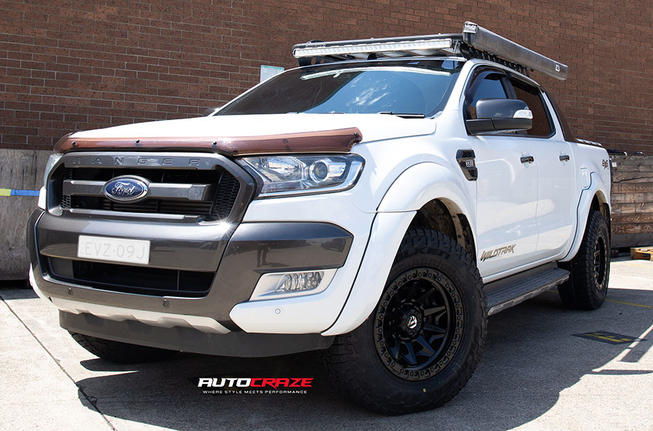 FORD RANGER FUEL COVERT MATTE BLACK