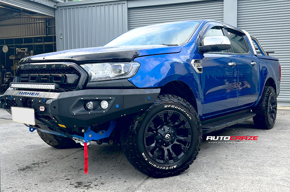 FORD RANGER FUEL VAPOR MATTE BLACK