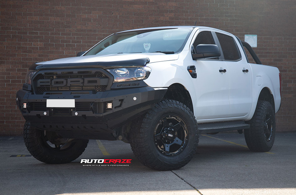 FORD RANGER GRID GD04 MATTE BLACK