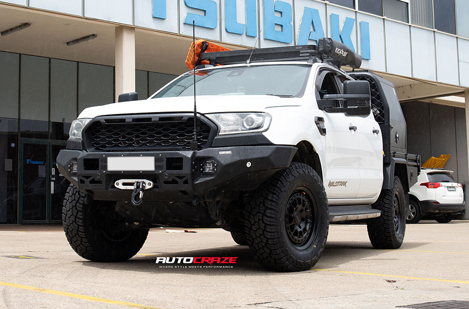 FORD RANGER KMC CANYON SATIN BLACK
