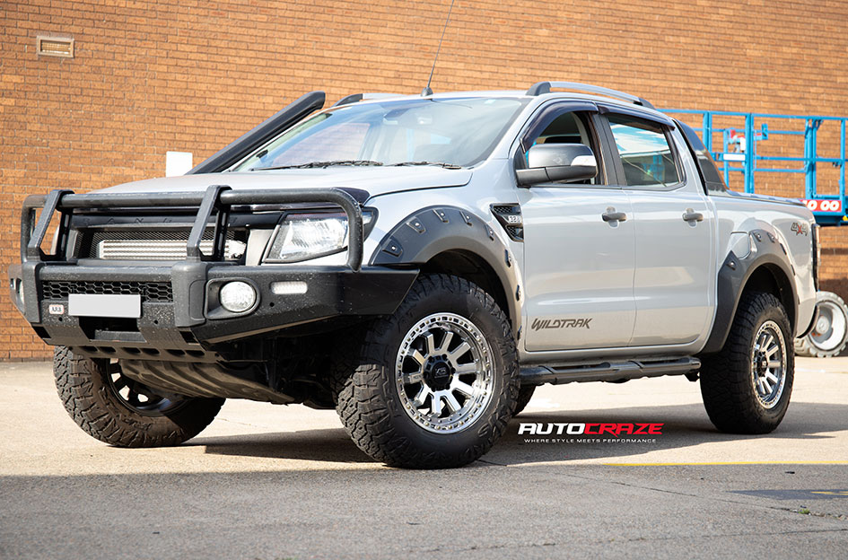 FORD RANGER KING SNATCH GUN METAL MACHINED 