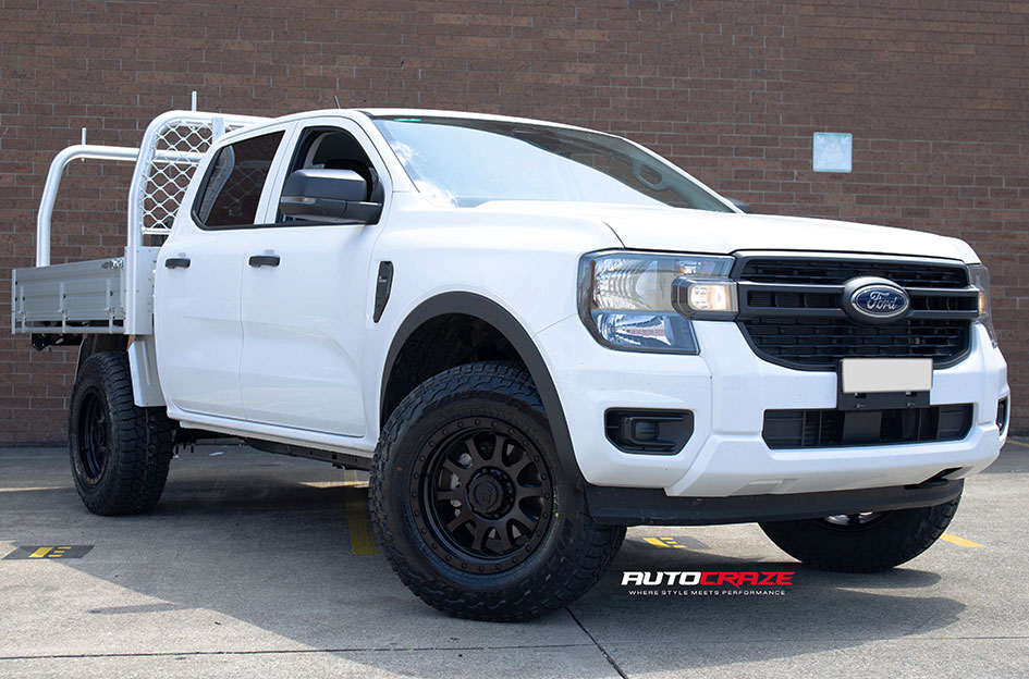 FORD RANGER NEXT-GEN KING HURRICANE SATIN BLACK 
