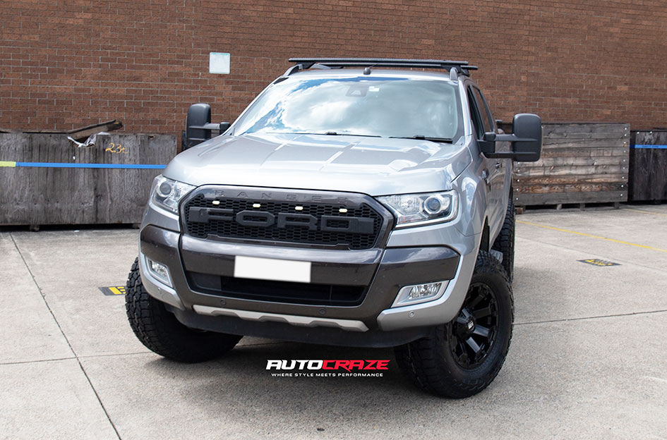 FORD RANGER KING AMBUSH SATIN BLACK