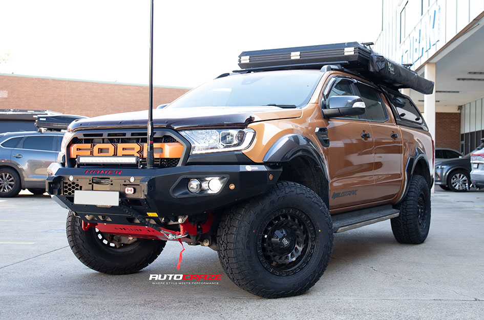 FORD RANGER KING ZOMBIE SATIN BLACK