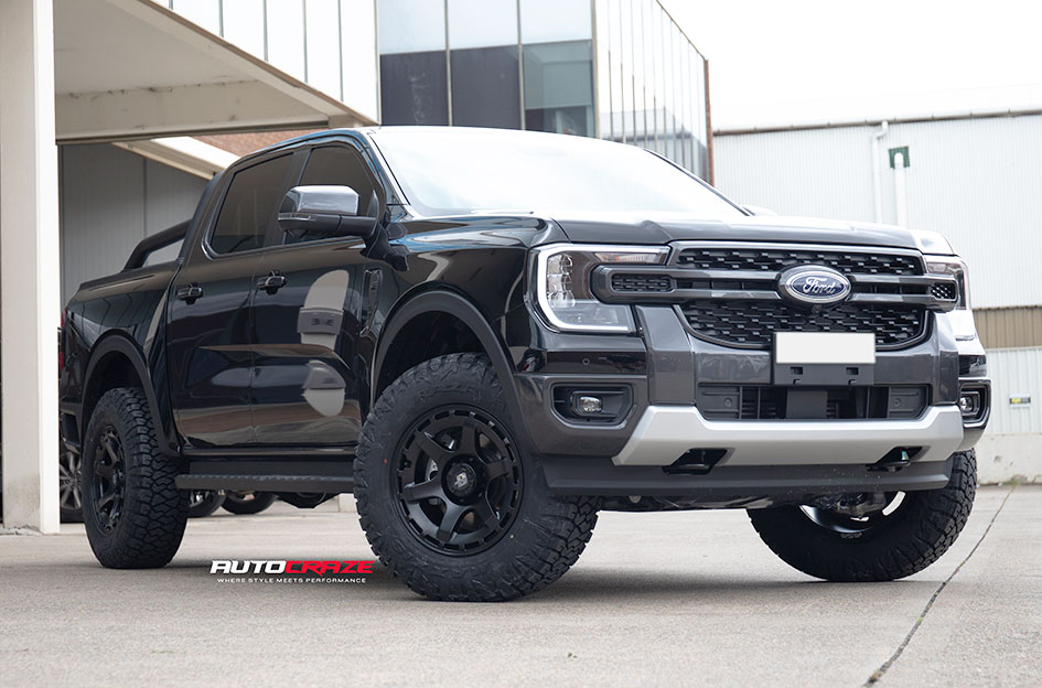 FORD RANGER NEXT GEN DIESEL MICHIGAN MATTE BLACK 