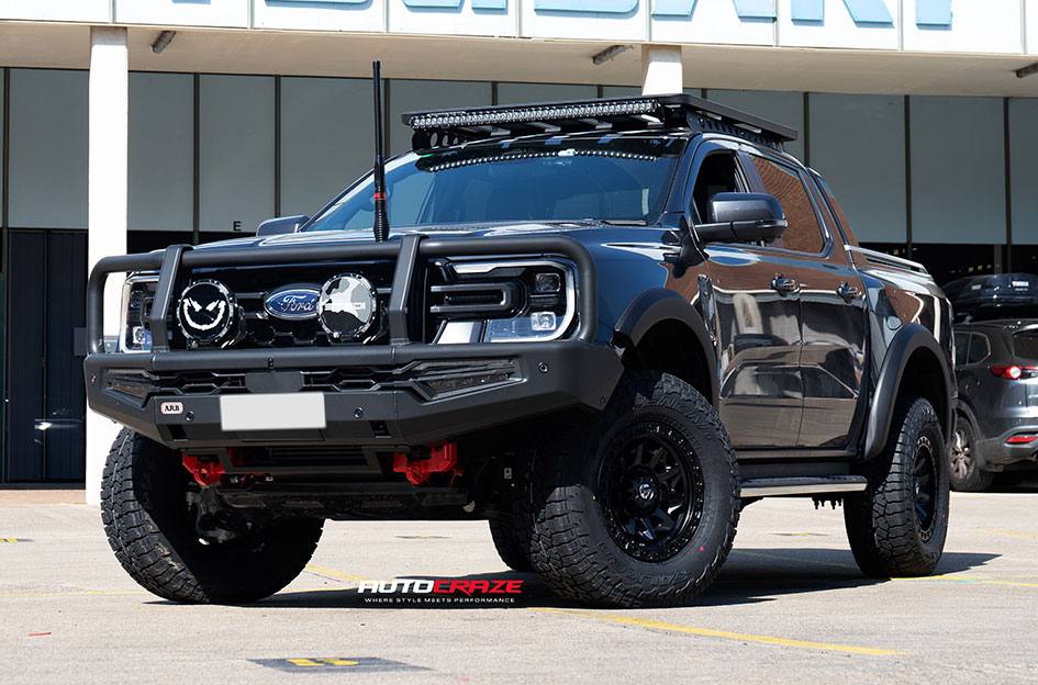 FORD RANGER NEXT GEN FUEL COVERT MATTE BLACK