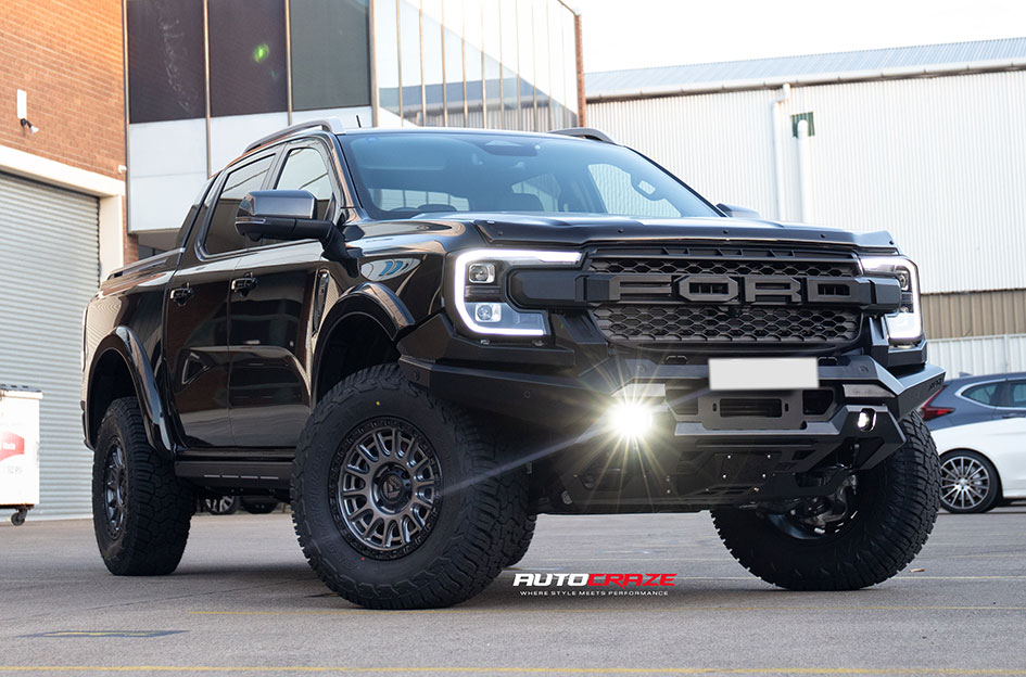 FORD RANGER NEXT GEN FUEL CYCLE MATTE GUNMETAL 