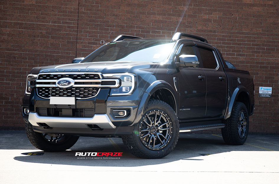 FORD RANGER NEXT GEN FUEL REBEL MATTE GUNMETAL