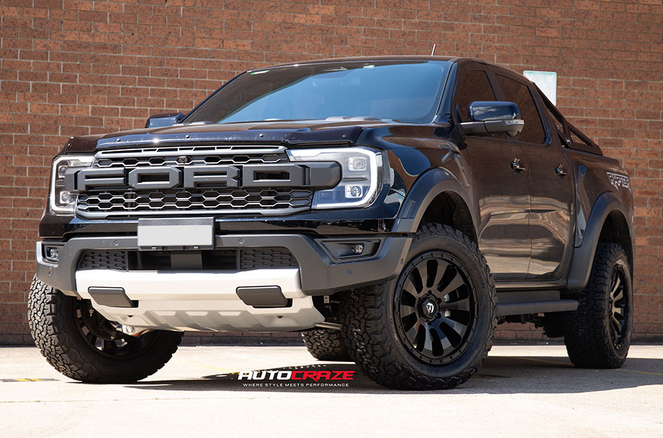 FORD RANGER RAPTOR NEXT GEN FUEL TACTIC MATTE BLACK