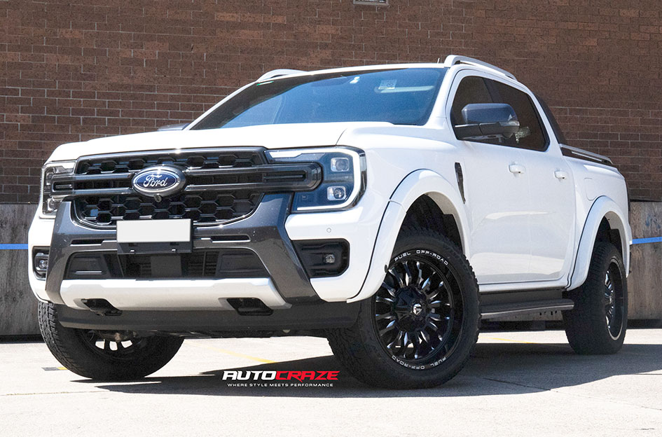 FORD RANGER NEXT GEN FUEL ARC GLOSS BLACK MILLED 