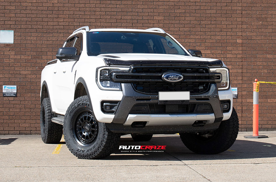 FORD RANGER NEXT GEN KMC CANYON SATIN BLACK