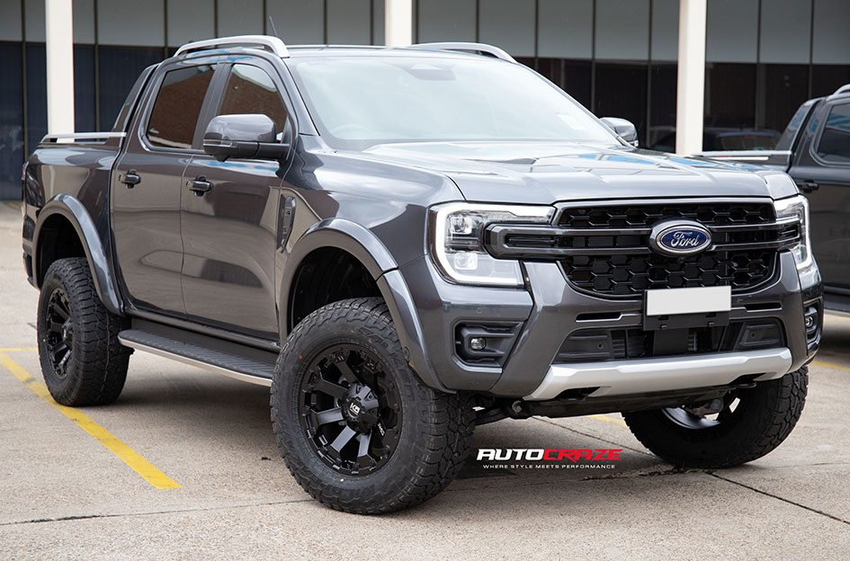 FORD RANGER NEXT GEN KING AMBUSH SATIN BLACK