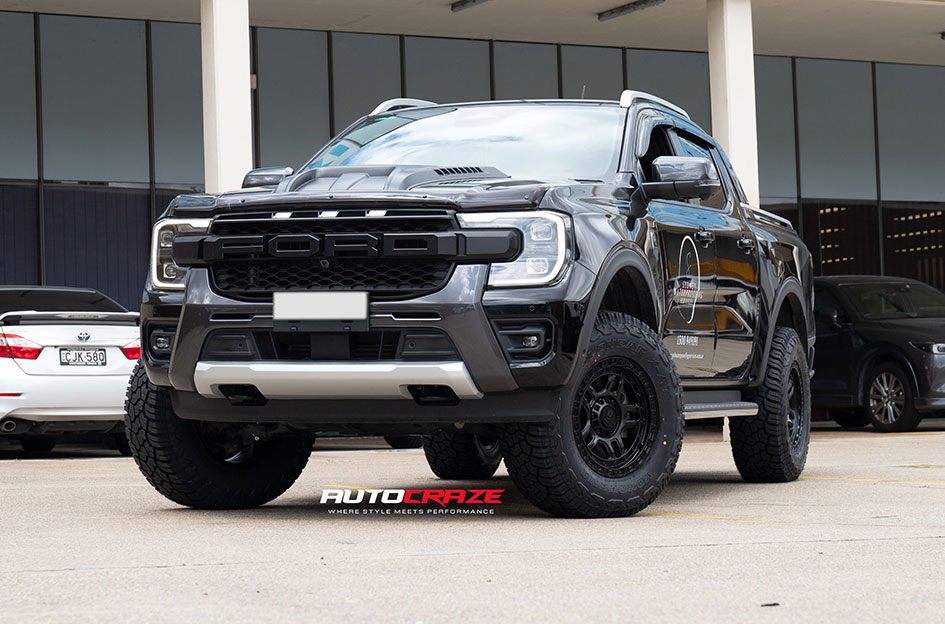 FORD RANGER NEXT GEN KING BARRETT SATIN BLACK