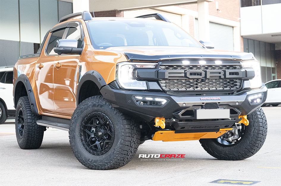FORD RANGER NEXT GEN KING GROWLER SATIN BLACK